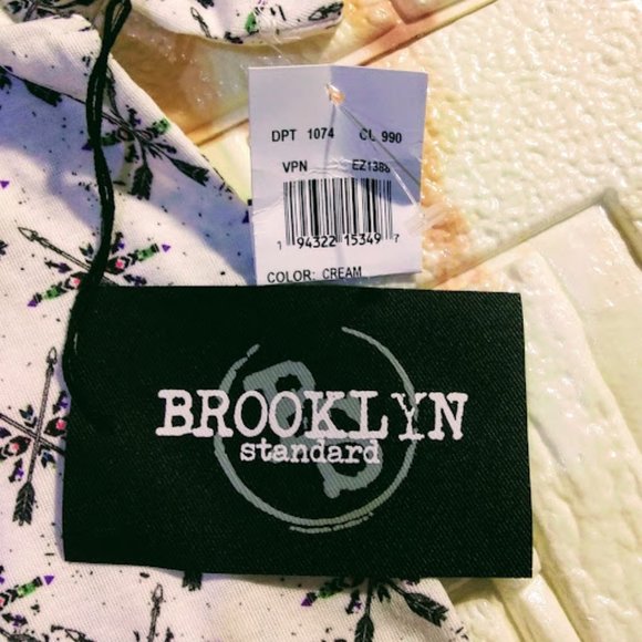 *SOUTHWEST STYLE TEE SHIRT*CROSSED ARROWS*MEN SIZE XL*BROOKLYN STANDARD - Picture 5 of 6